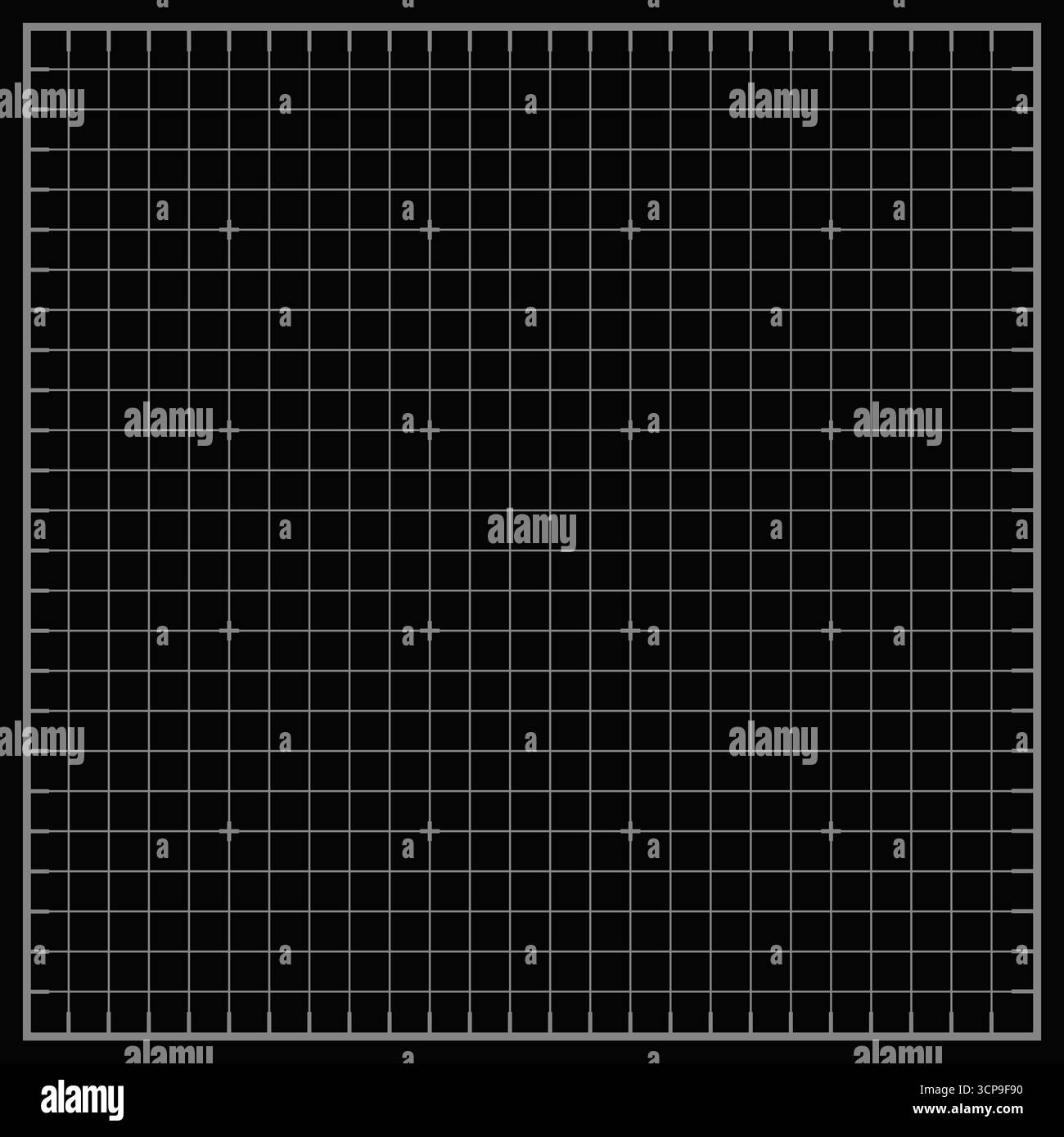 Blueprint black graph. Vector illustration Stock Vector