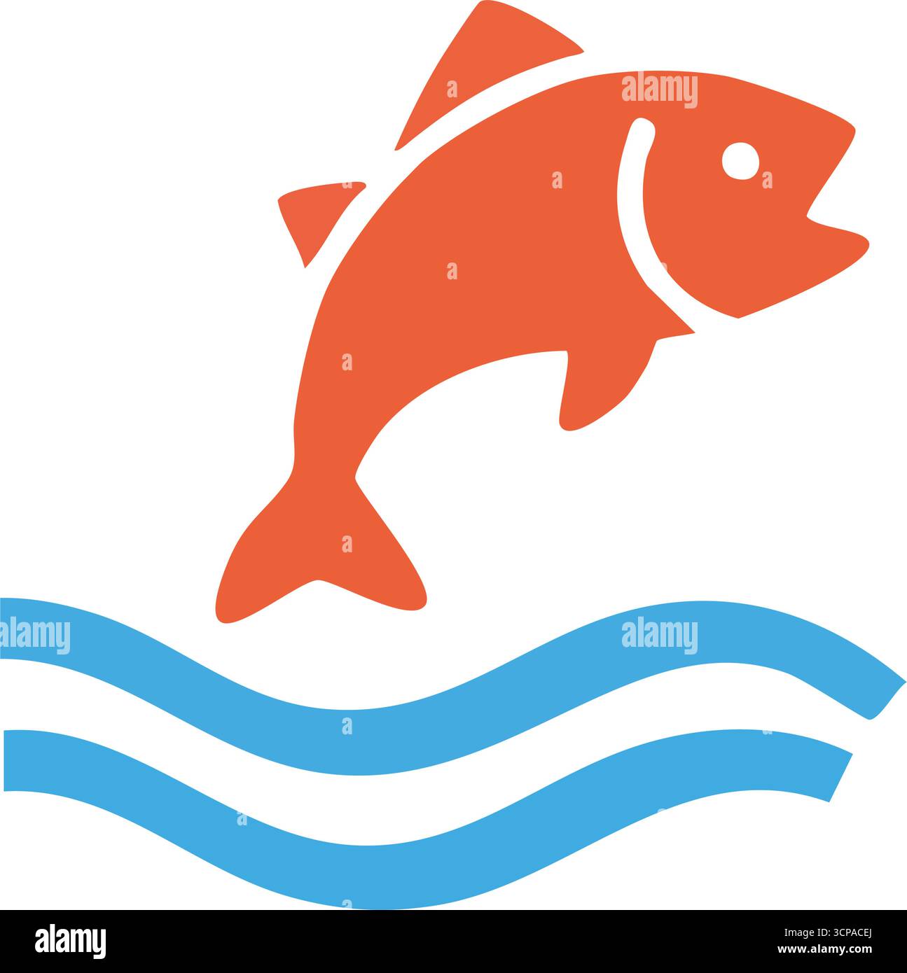 Fish springs Stock Vector Images - Alamy