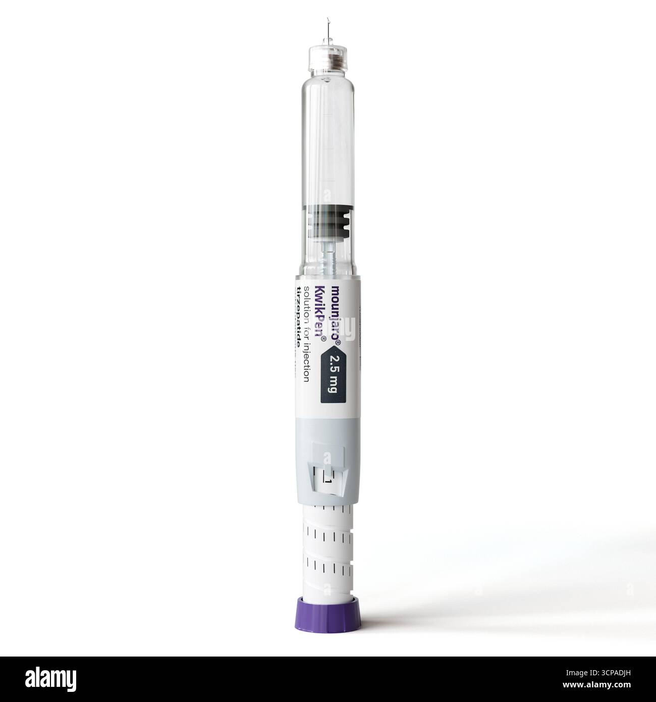 tirzepatide pen injector Tirzepatide injection pen hi-res stock photography and images