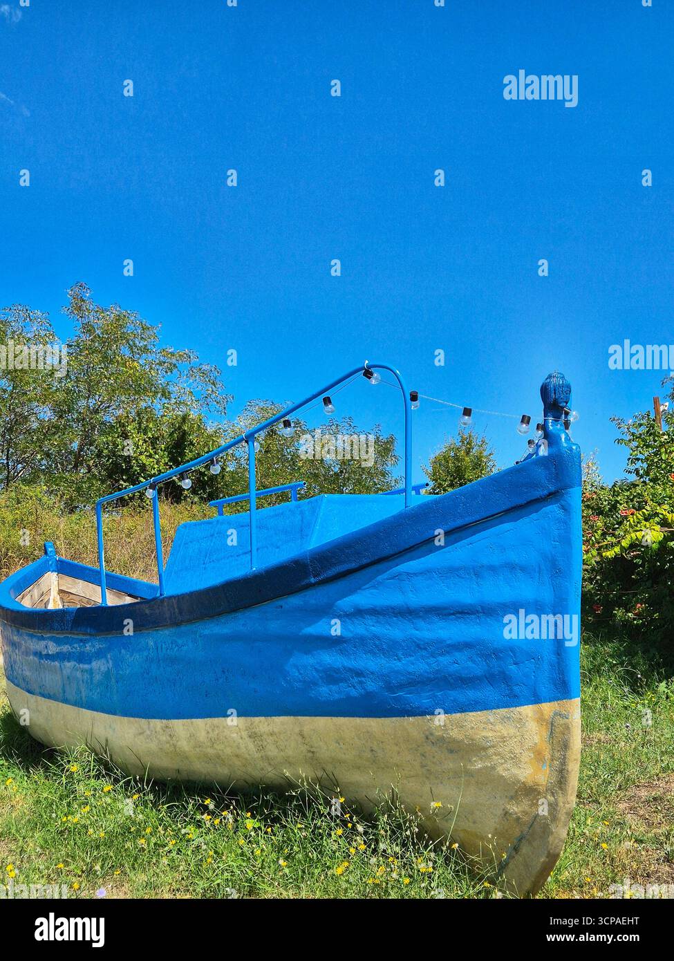 old fishing boat - Smartphone Captured Stock Image