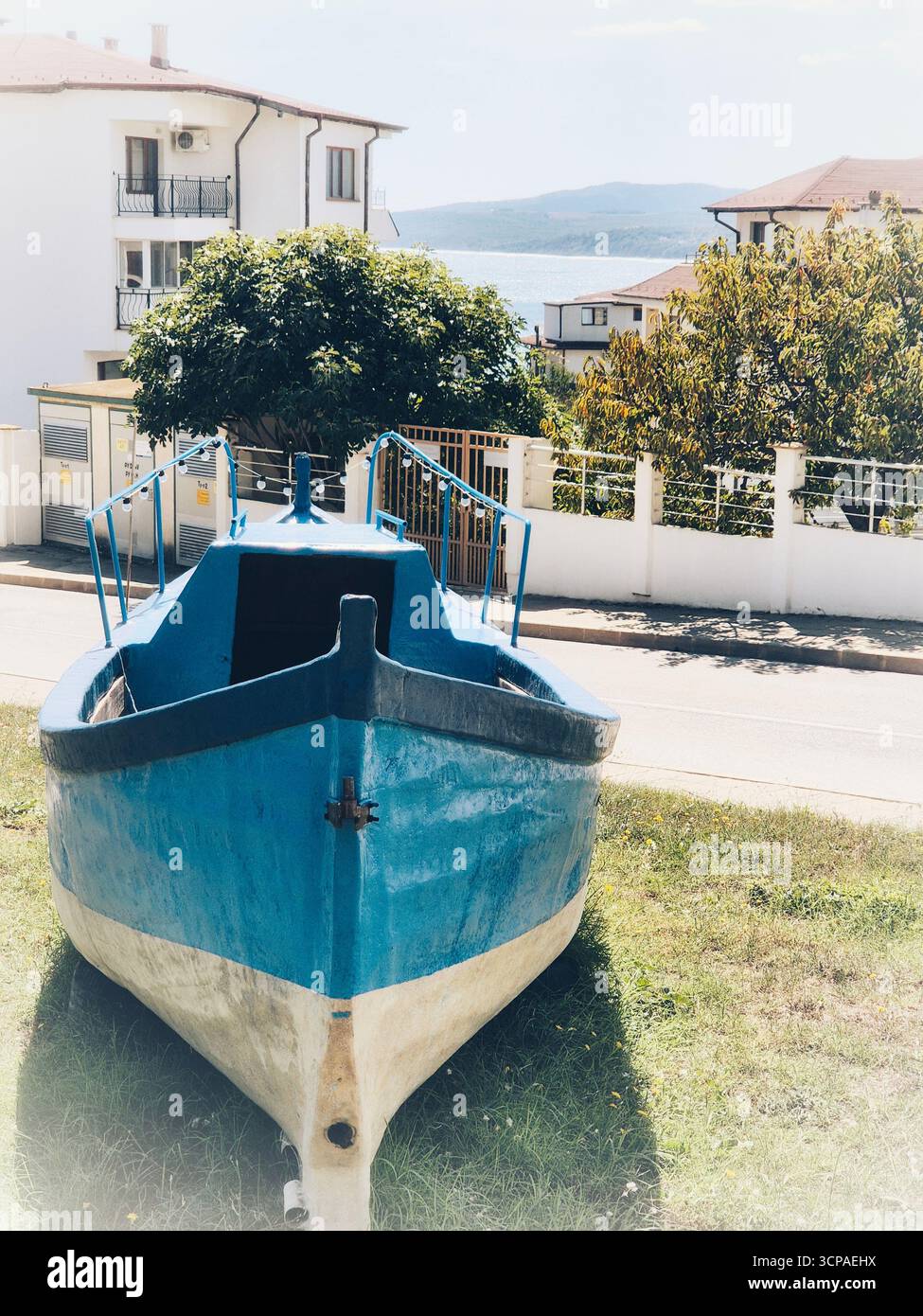 old fishing boat - Smartphone Captured Stock Image