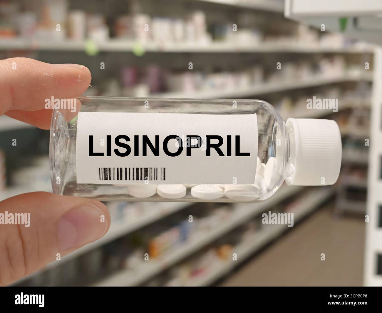 Lisinopril pills hi-res stock photography and images - Alamy, image size:1300x1065