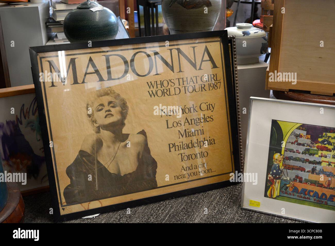 Madonna who's that girl tour hi-res stock photography and images