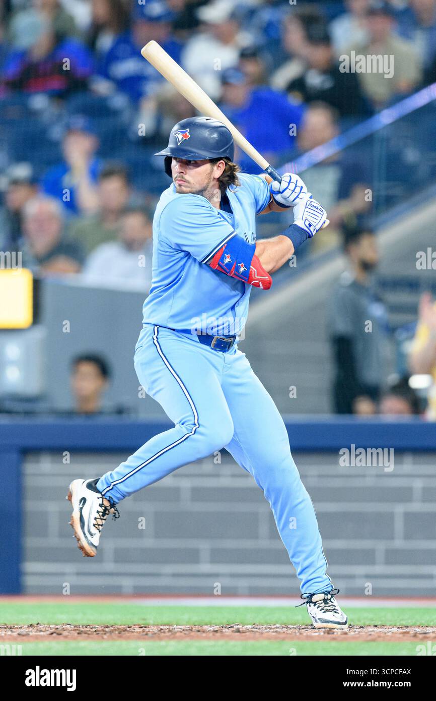 TORONTO, ON - SEPTEMBER 24: Toronto Blue Jays Third baseman Addison ...