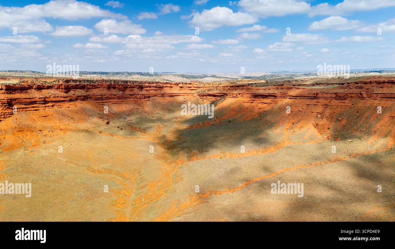 Aerial photograph of Hole in the Wall, a remote, protected location ...