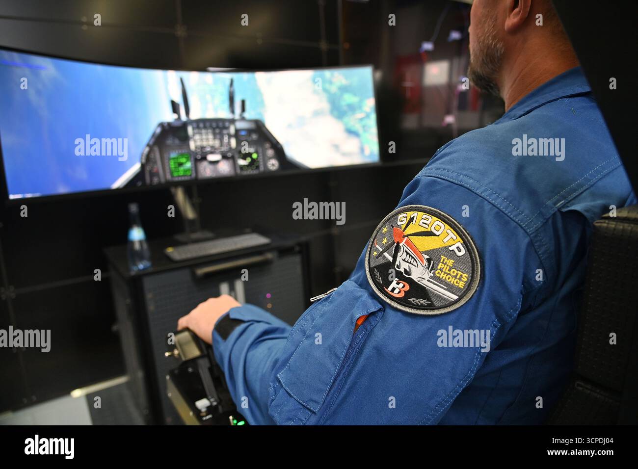 Remote Pilot In Command A pilot controls the unmanned combat drone from a remote pilot station ...