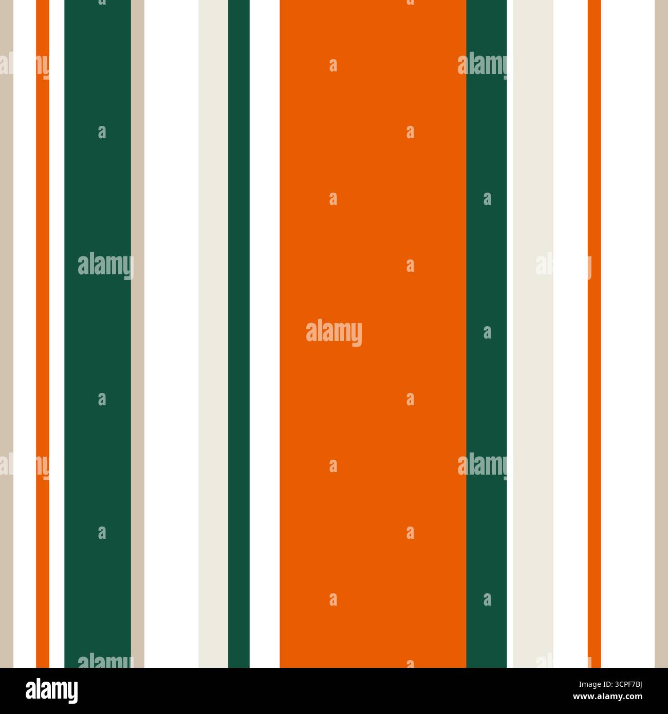 Stripes Seamless Pattern Retro Color Design. Line Vertical Pattern Vector Stock Vector