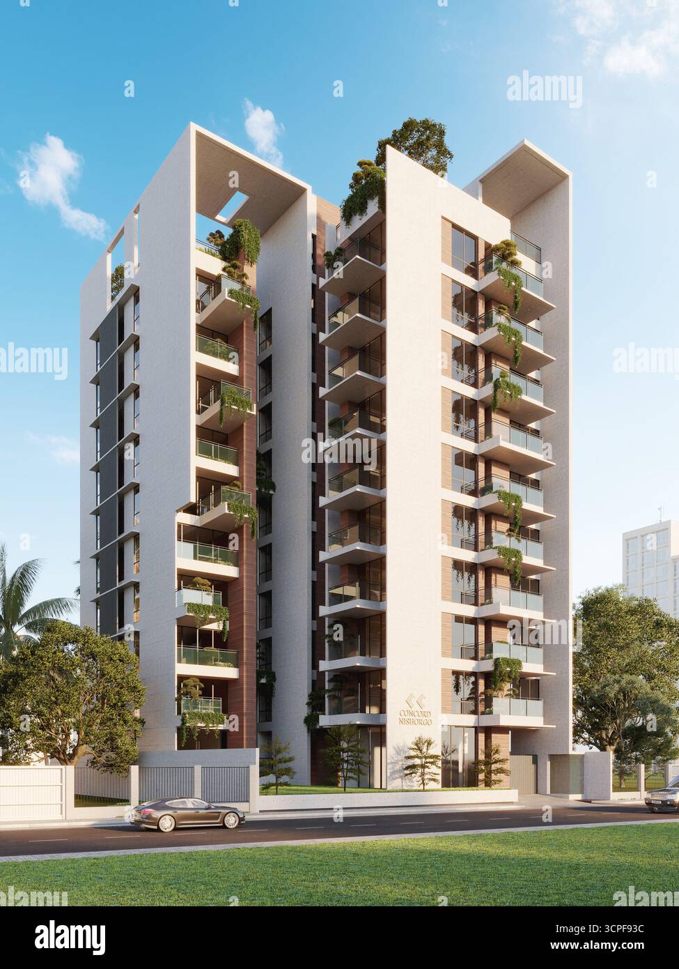Luxury Modern Architecture Portfolio: High-End Residential Tower with ...