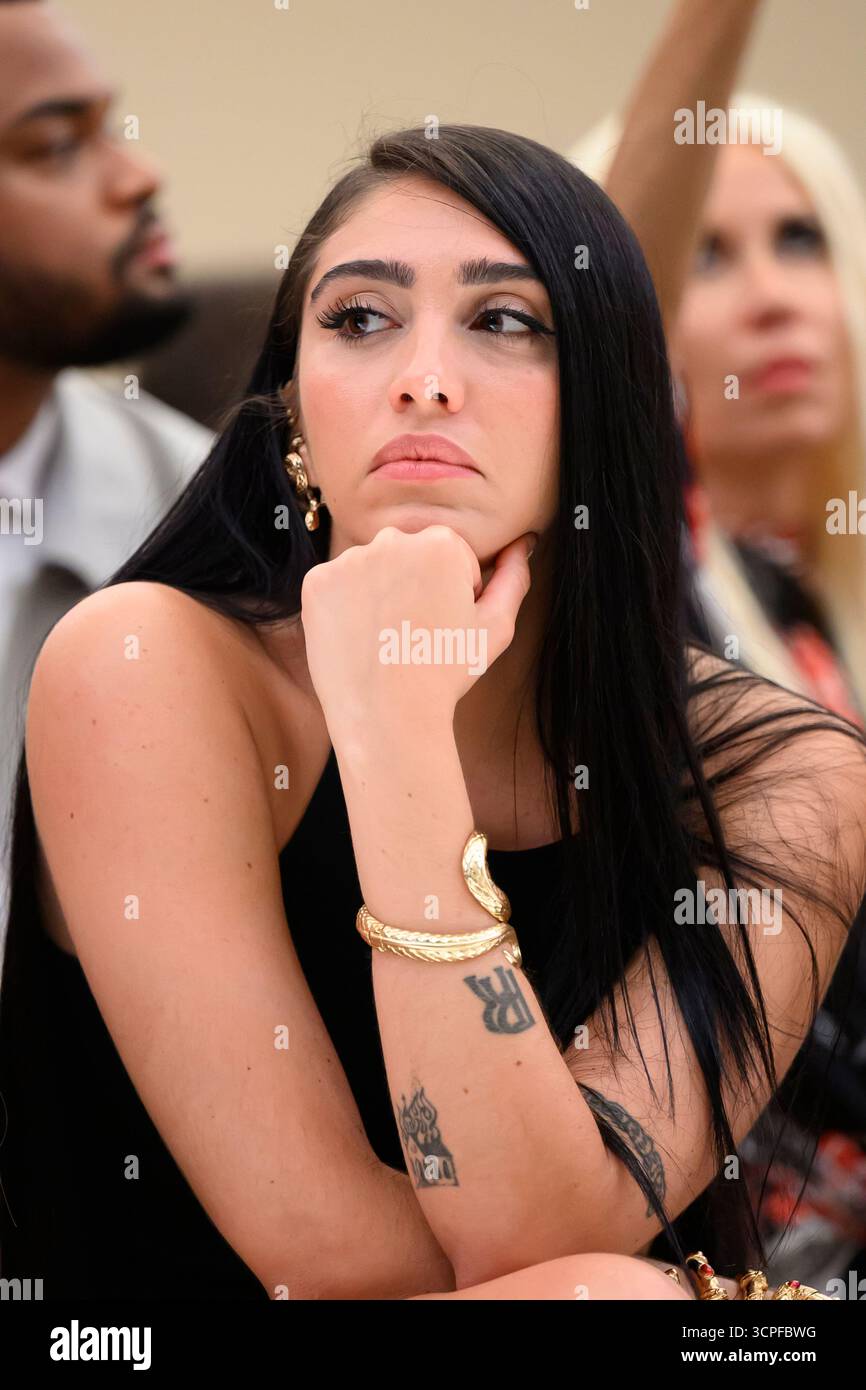 Lourdes Leon Milan Fashion Week - Women S/S 2026 Roberto Cavalli ...