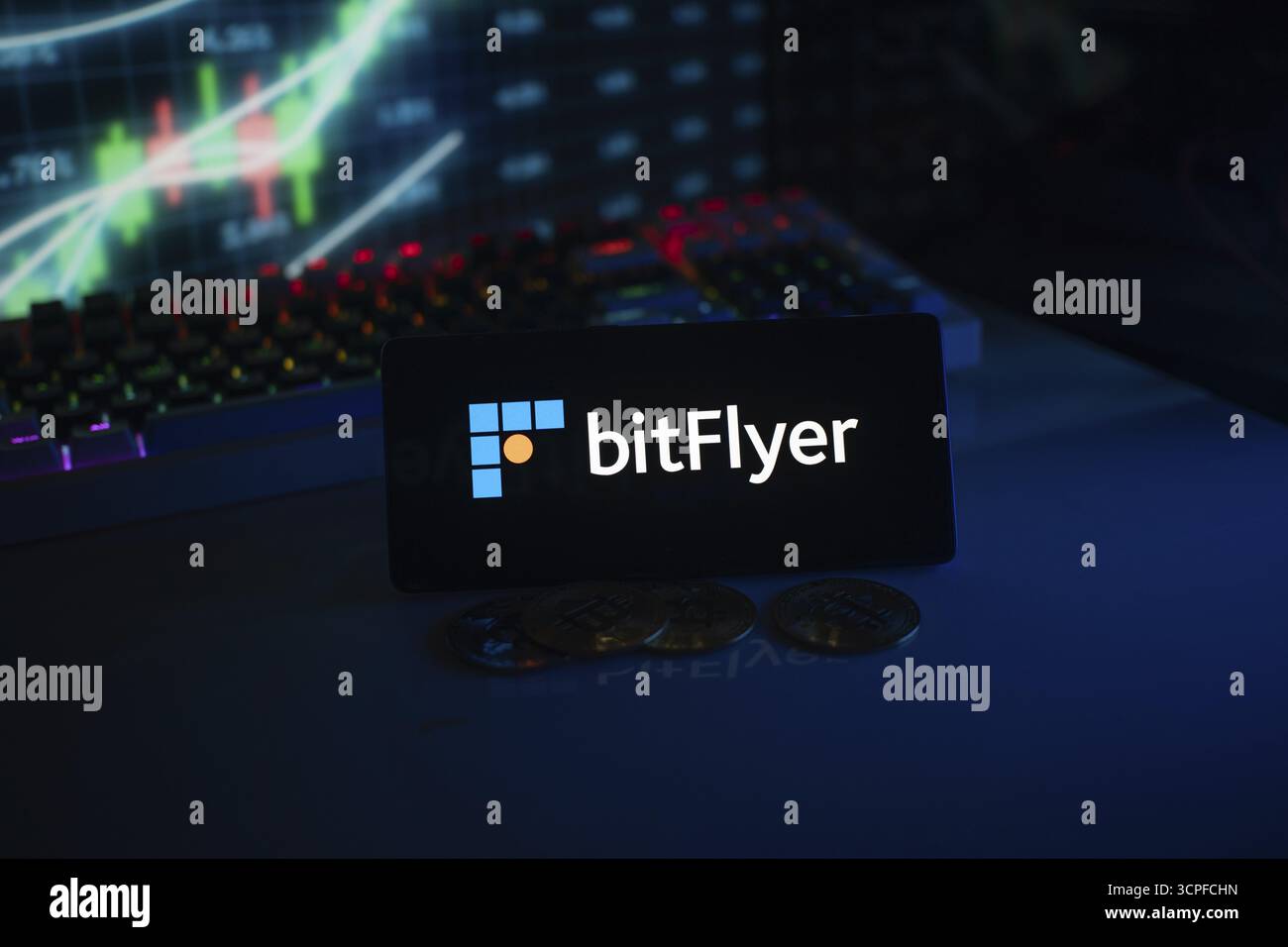 Bitflyer logo hi-res stock photography and images - Alamy