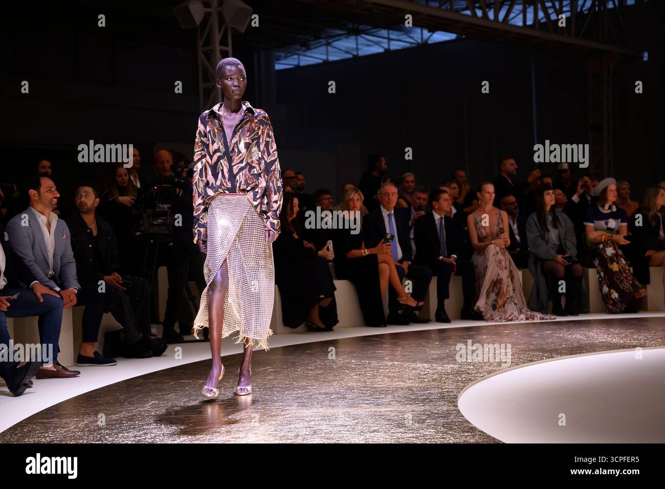 Milan Fashion Week - Women S/S 2026 Roberto Cavalli fashion show Vibes ...