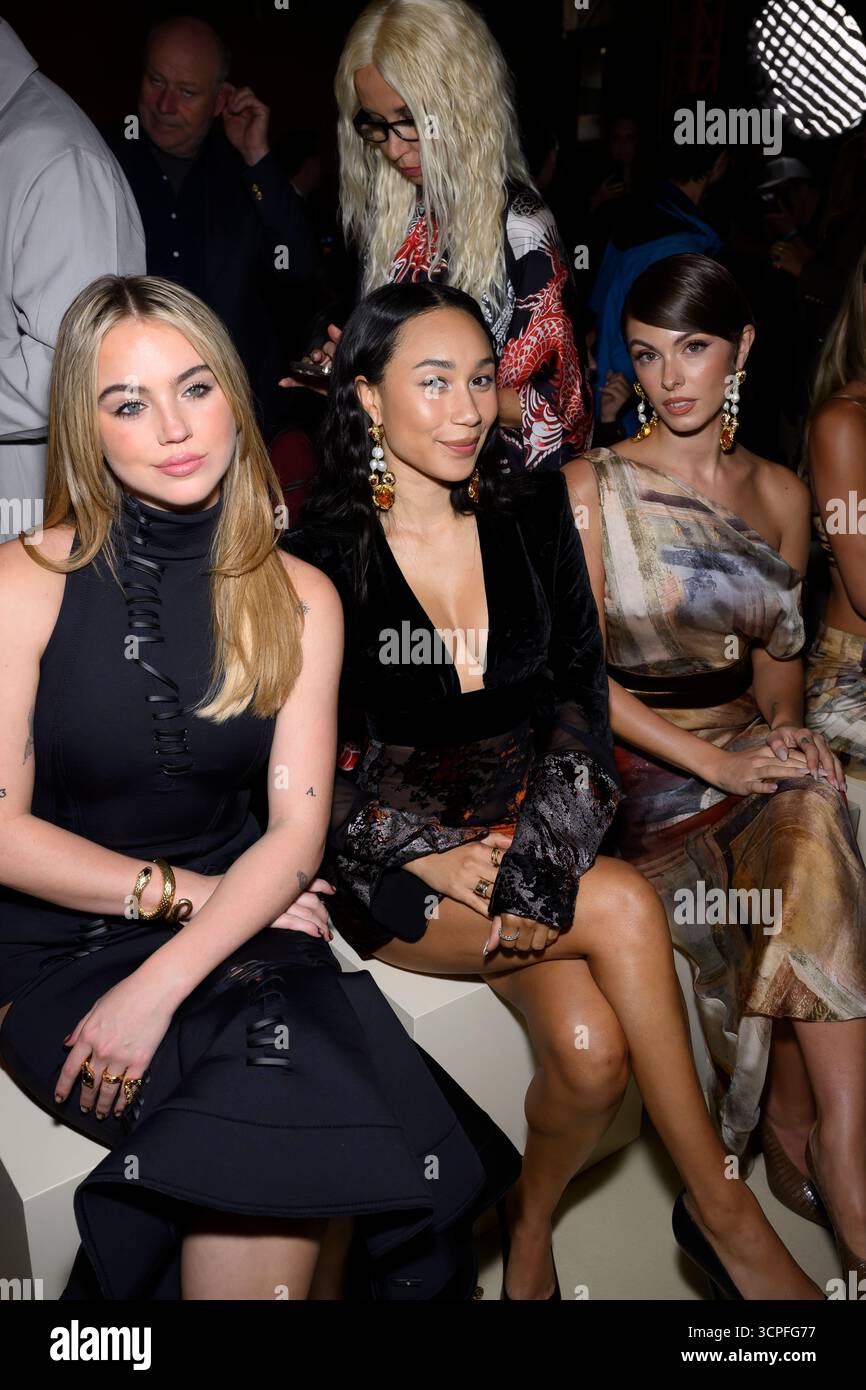 Milan Fashion Week - Women S/S 2026 Roberto Cavalli fashion show Front ...