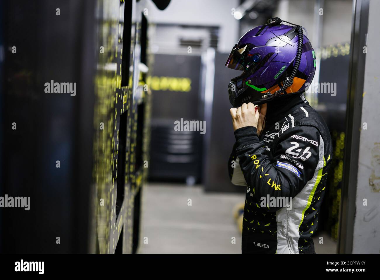 RUEDA Fran (spa), Iron Lynx, Mercedes-AMG GT3 Evo #60, LM GT3, portrait ...