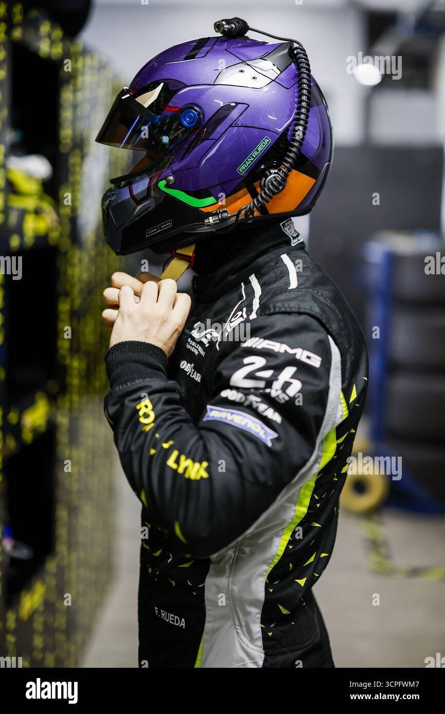 RUEDA Fran (spa), Iron Lynx, Mercedes-AMG GT3 Evo #60, LM GT3, portrait ...