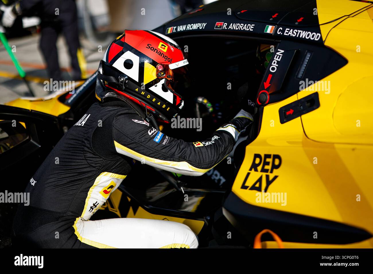 ANDRADE Rui (ang), TF Sport, Chevrolet Corvette Z06 GT3.R #81, LM GT3 ...
