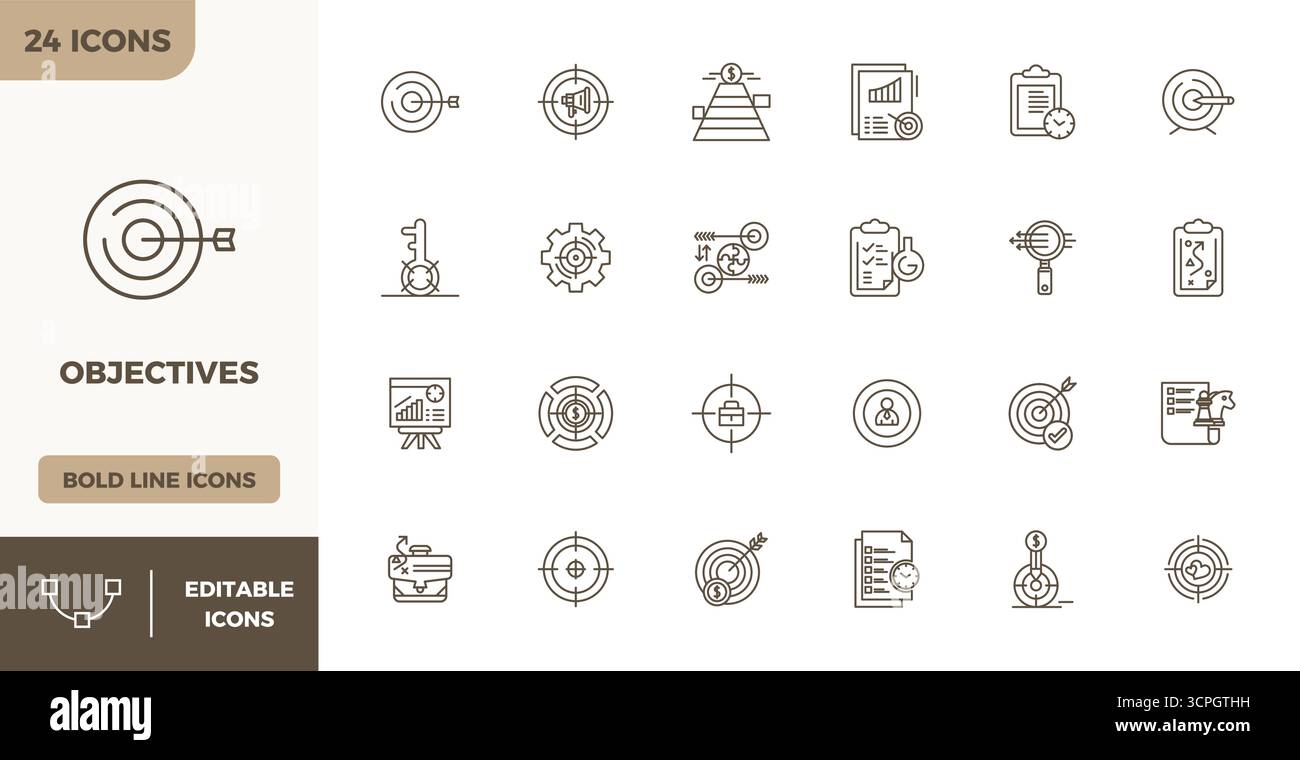 Organizational aims Stock Vector Images - Alamy