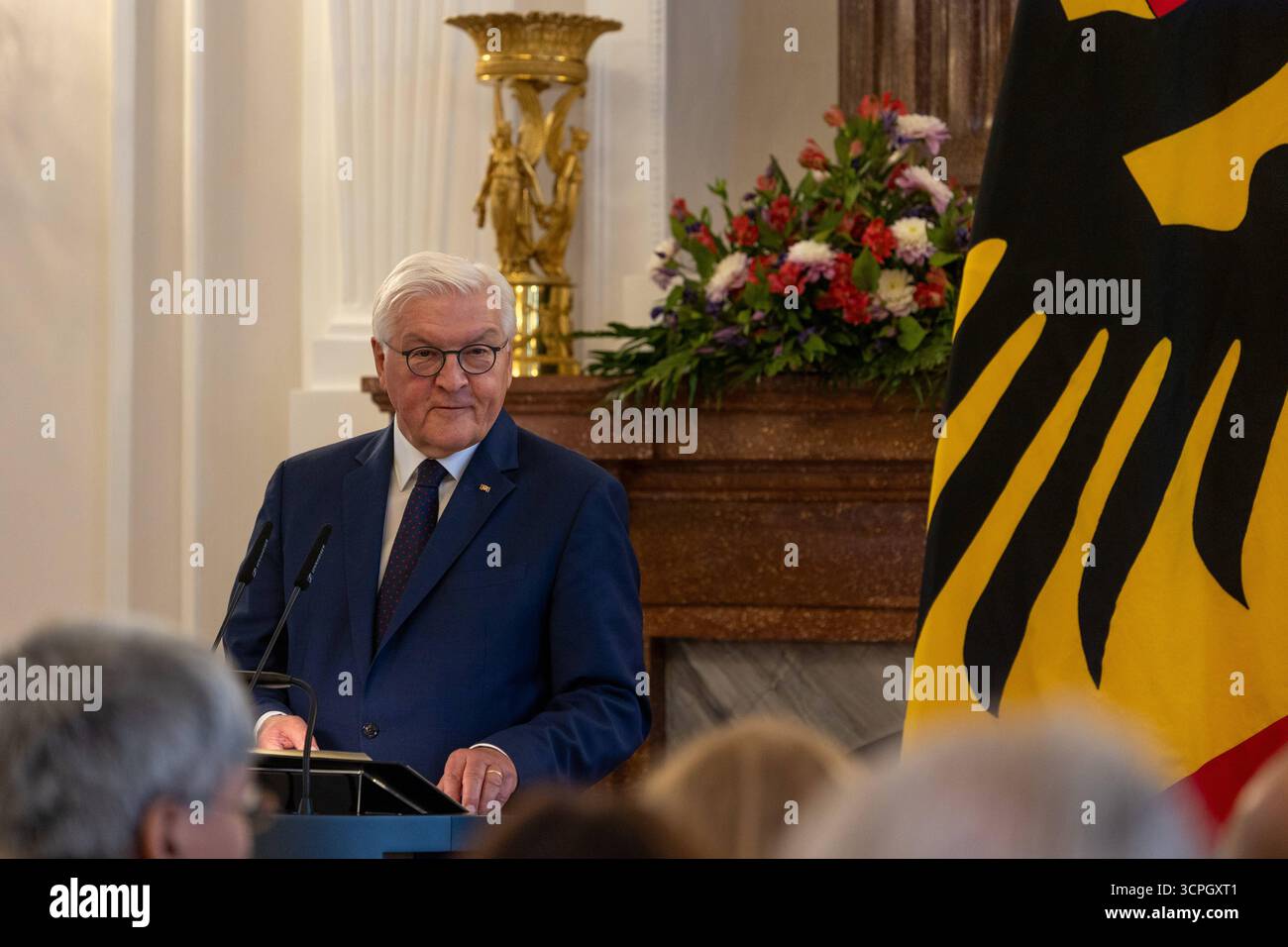 Ansprache von Bundespraesident Frank-Walter Steinmeier bei einer ...