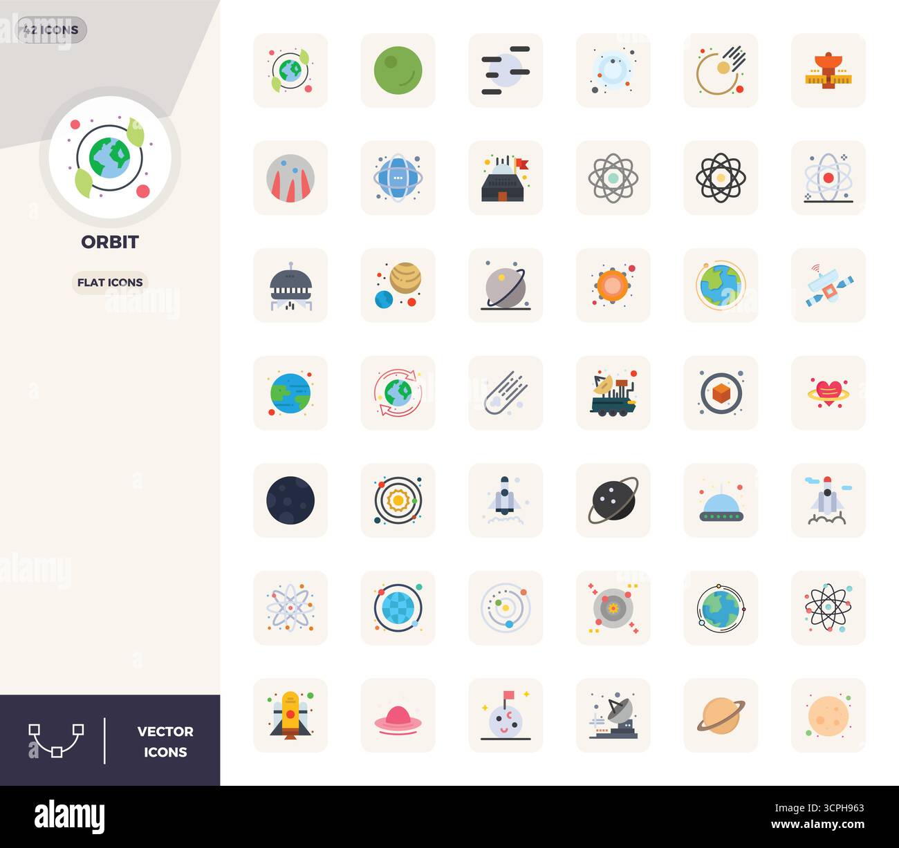 Applications technology satellites Stock Vector Images - Alamy