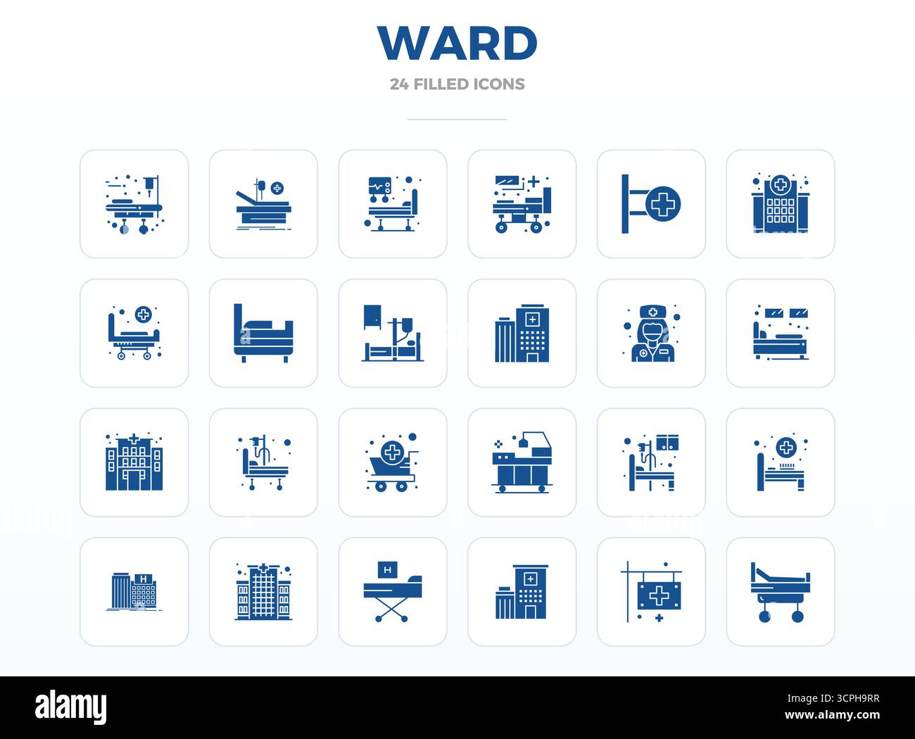 Hospital childrens ward Stock Vector Images - Alamy