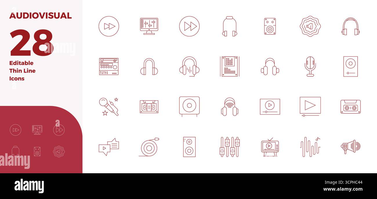 Motion graphics animation music player hi-res stock photography and ...