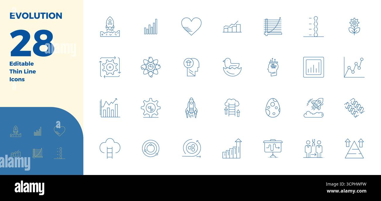 Perfectly balanced 28 Thin Line PIXEL perfect vector icons for ...