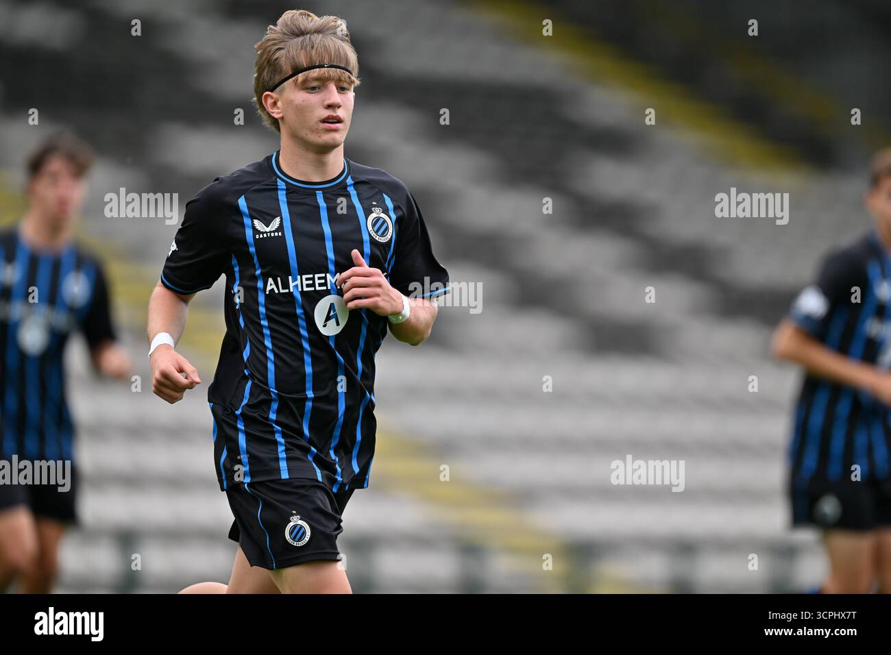 Tian Rabe Tian Nai Koren (85) of Club Brugge pictured during the Uefa Youth ...