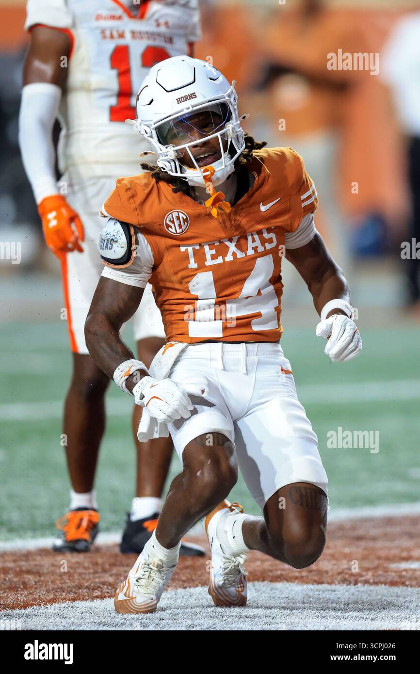 AUSTIN, TX - SEPTEMBER 20: Texas Longhorns wide receiver Aaron Butler ...