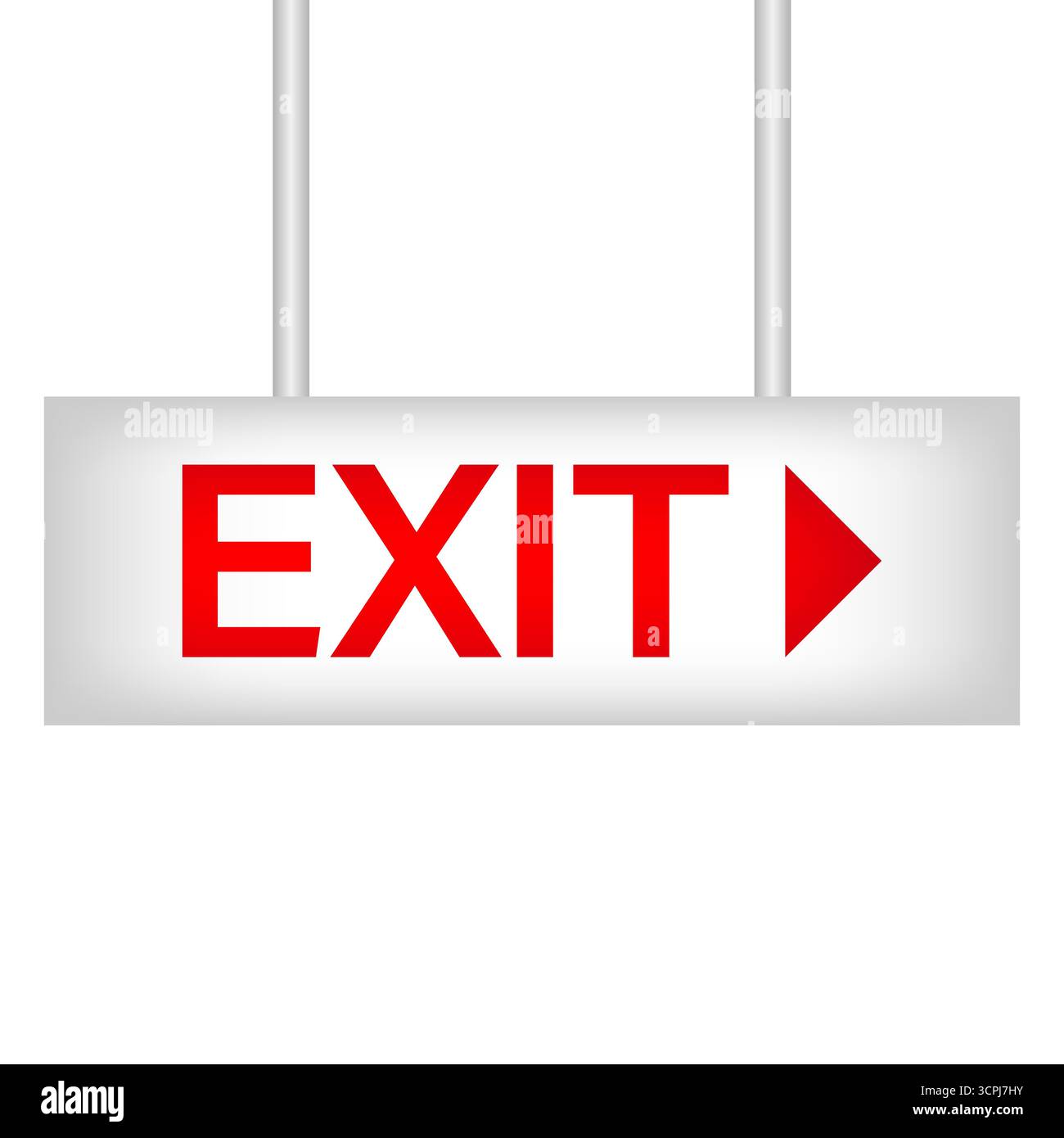 Exit Sign. Fire Exit Sign. Emergency Fire Exit Sign. Vector Illustration. Stock Vector