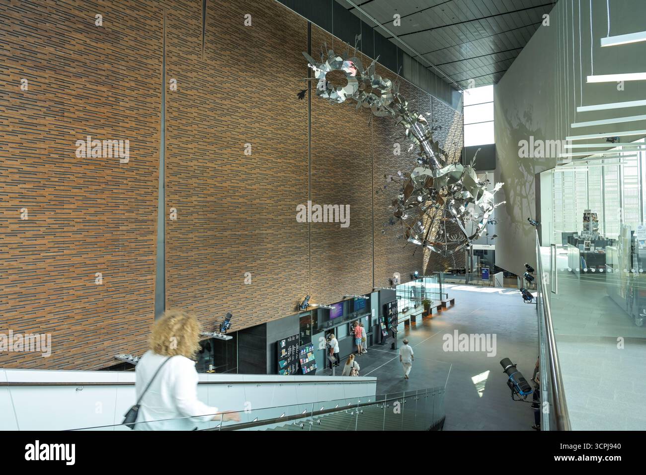 Konzerthalle Musiikkitalo, Mannerheimintie, Helsinki, Finnland +++ KEIN Property-Release! Stock Photo