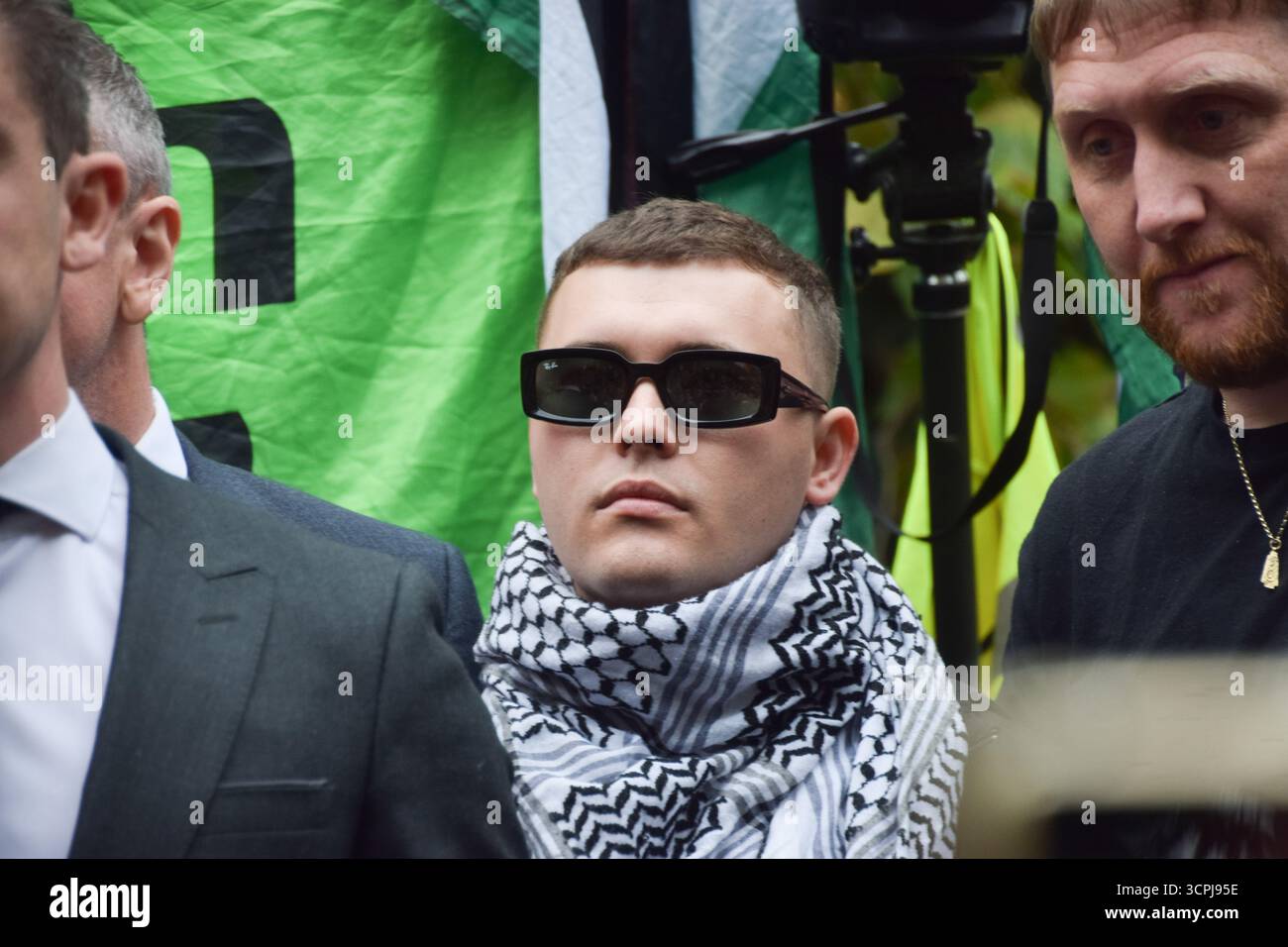 London, UK. 26th September 2025. Rapper Moglai Bap of the Irish hip hop ...