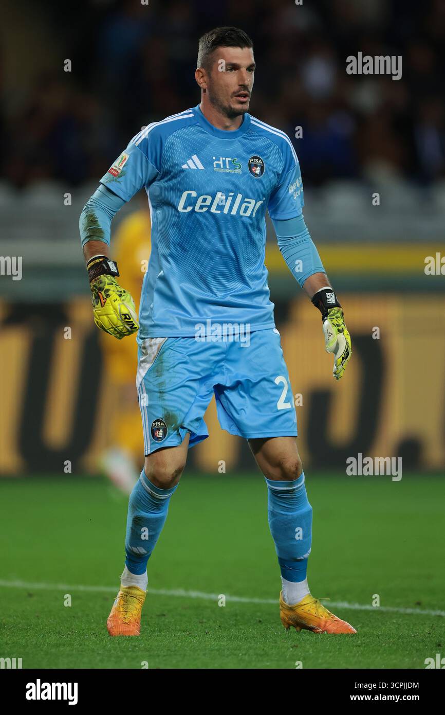 Scuffet Turin, Italy, 25th September 2025. Simone Scuffet of Pisa SC during the ...