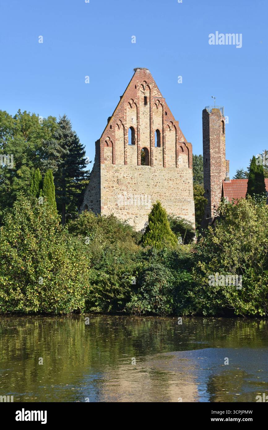 24.09.2025 Burgruine Deutschland/ Sachsen Anhalt/ Altmark/ Altmarkkreis ...