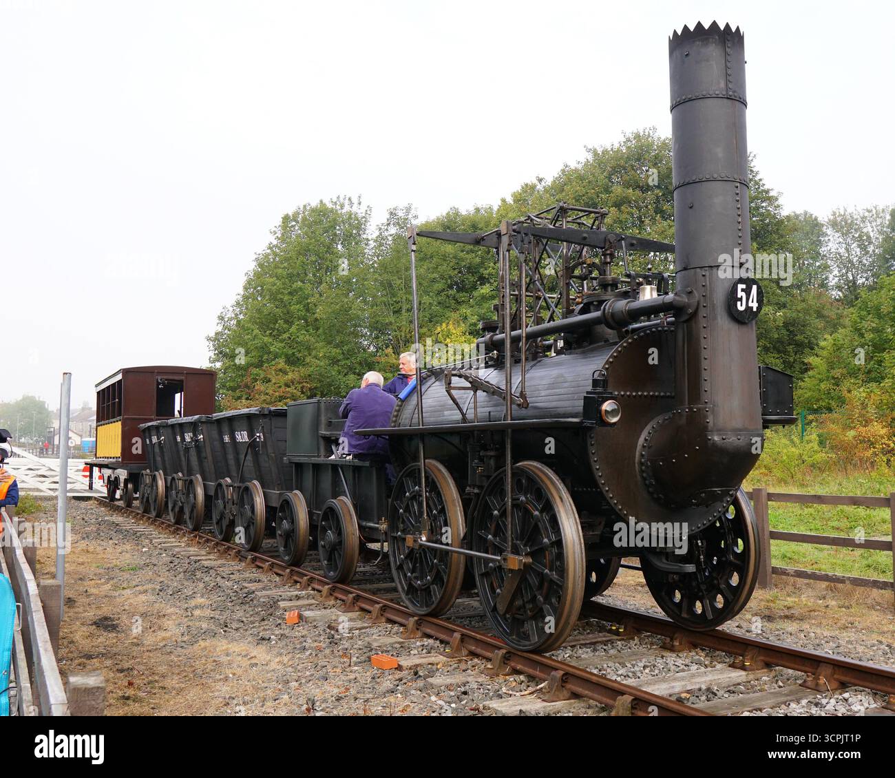 Shildon England 26th Sept 2025 The Replica Of Locomotion No 1