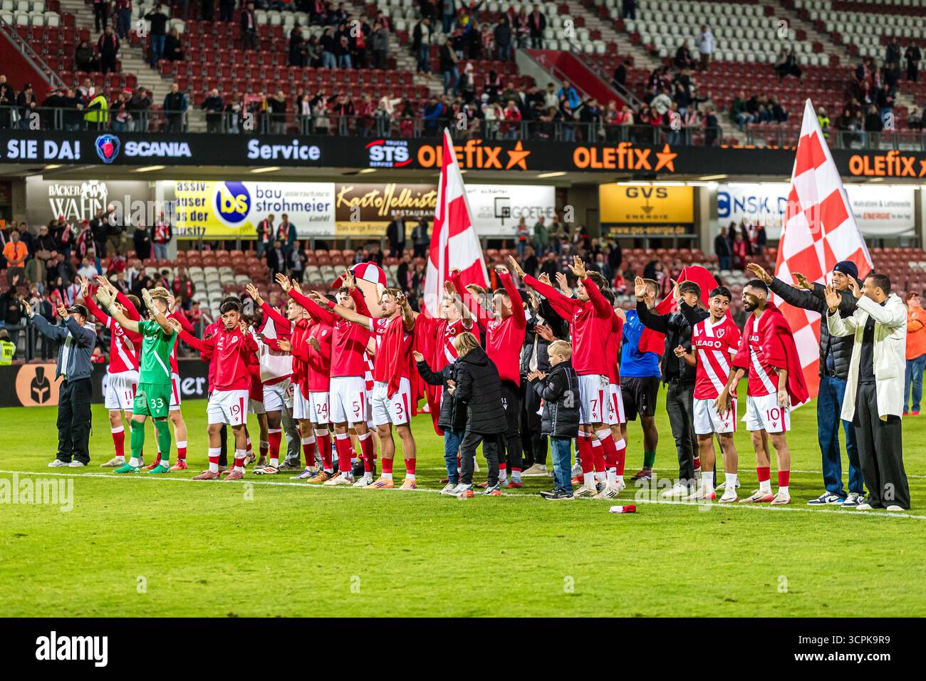 Energie Cottbus players celebrating Looking Ahead: The 2024/25 Campaign