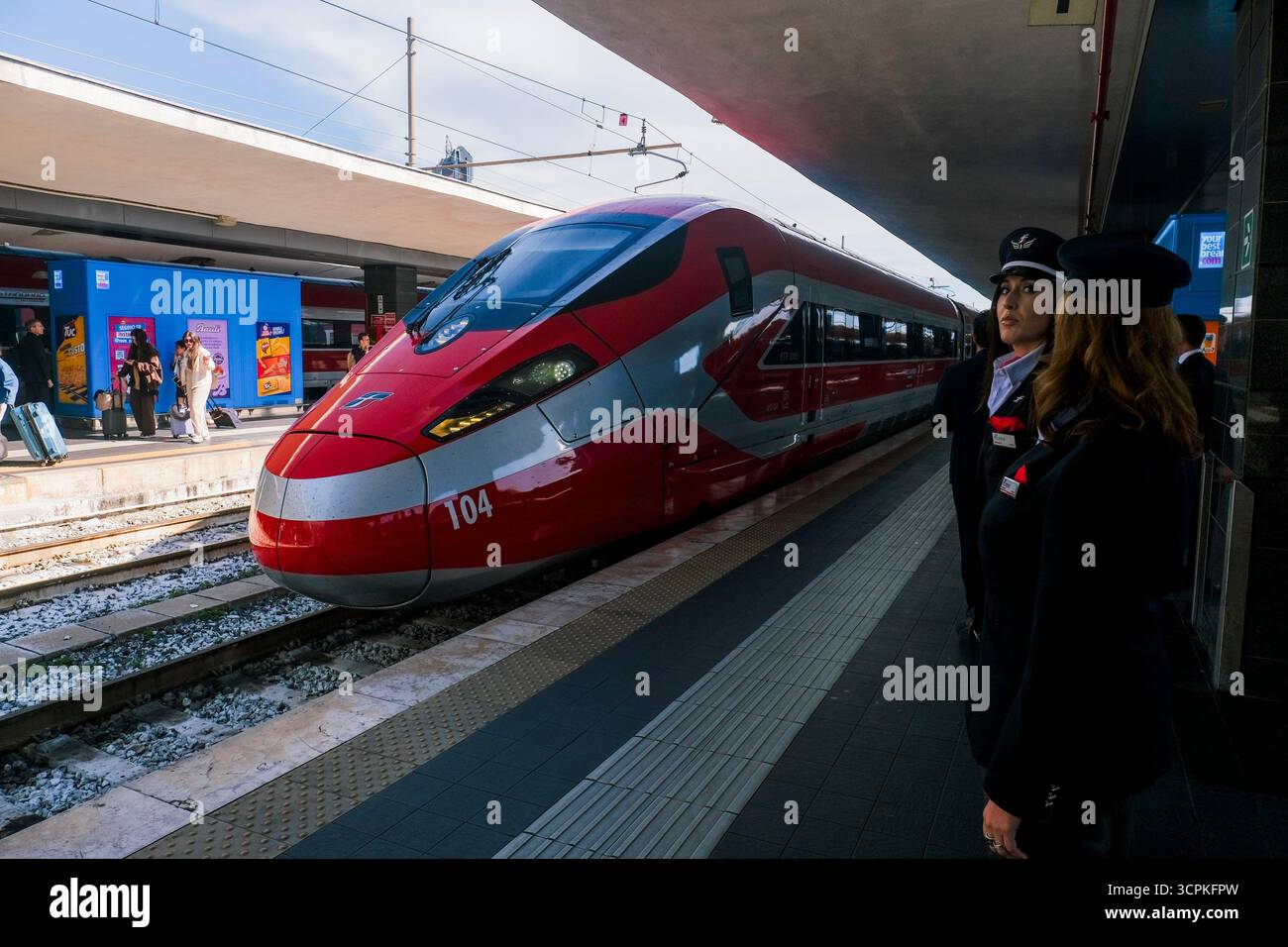 The new generation Frecciarossa 1000, designed by Hitachi Rail, will ...