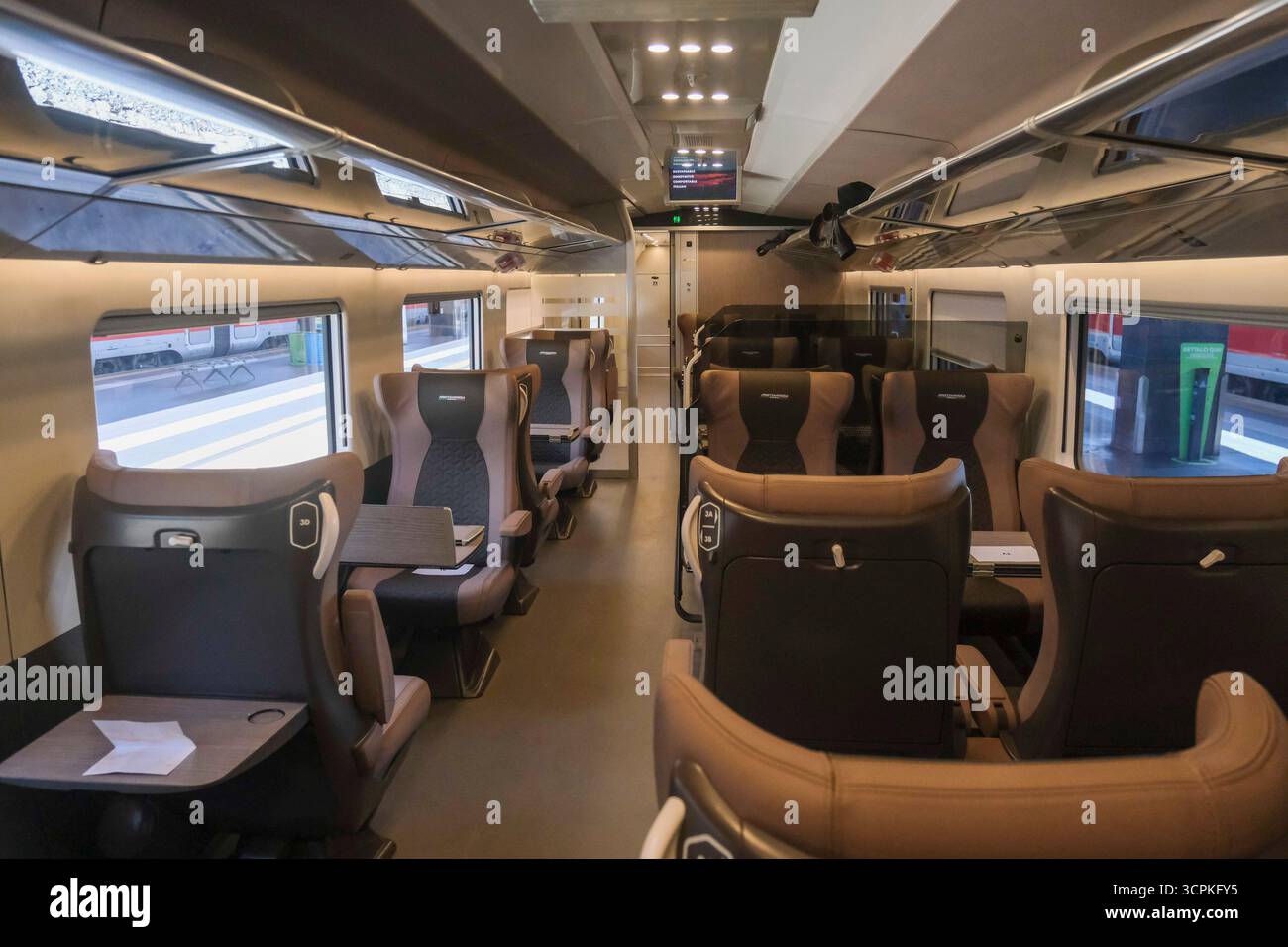 The new generation Frecciarossa 1000, designed by Hitachi Rail, will ...