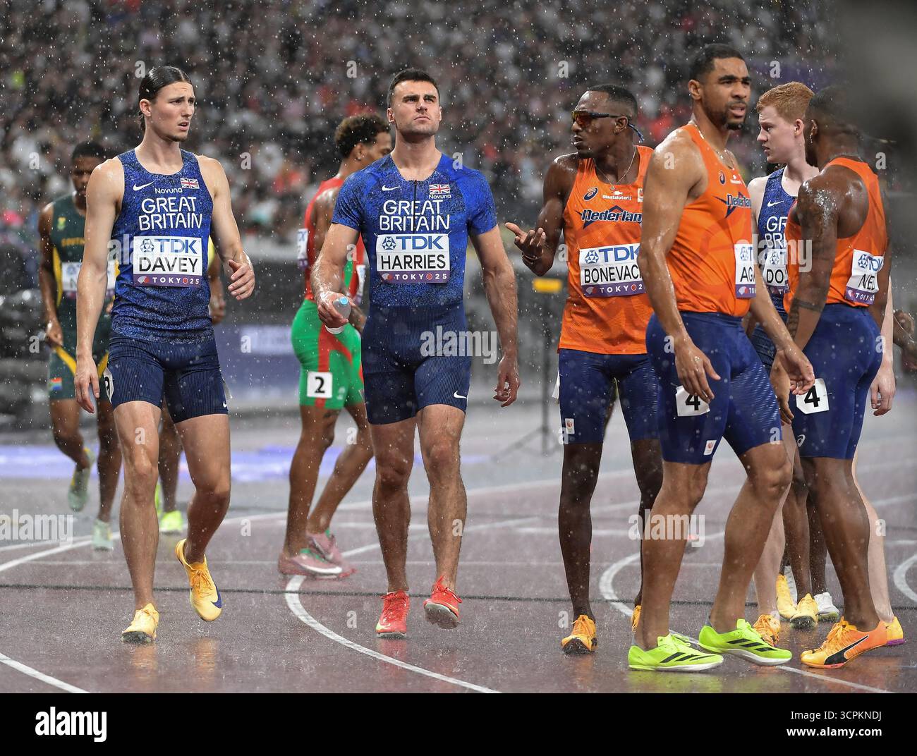 Lewis Davey and Toby Harries of Great Britain & NI competing in the ...