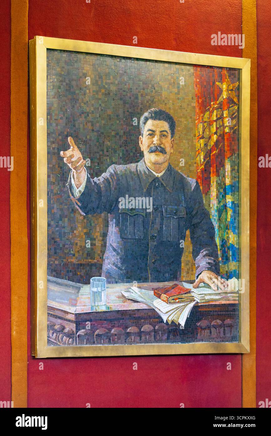 Stalin Obsession The office of Soviet leader Joseph Stalin (1878-1953) at the Stalin ...
