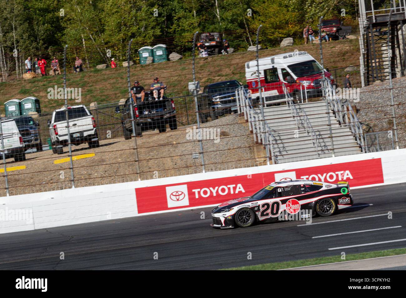 LOUDON, NH - SEPTEMBER 21: Christopher Bell (#20 Joe Gibbs Racing Rheem ...