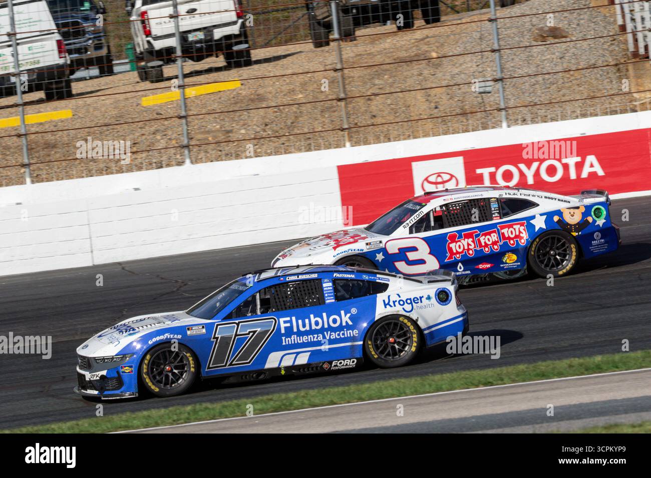 LOUDON, NH - SEPTEMBER 21: Chris Buescher (#17 RFK Racing Kroger Health ...