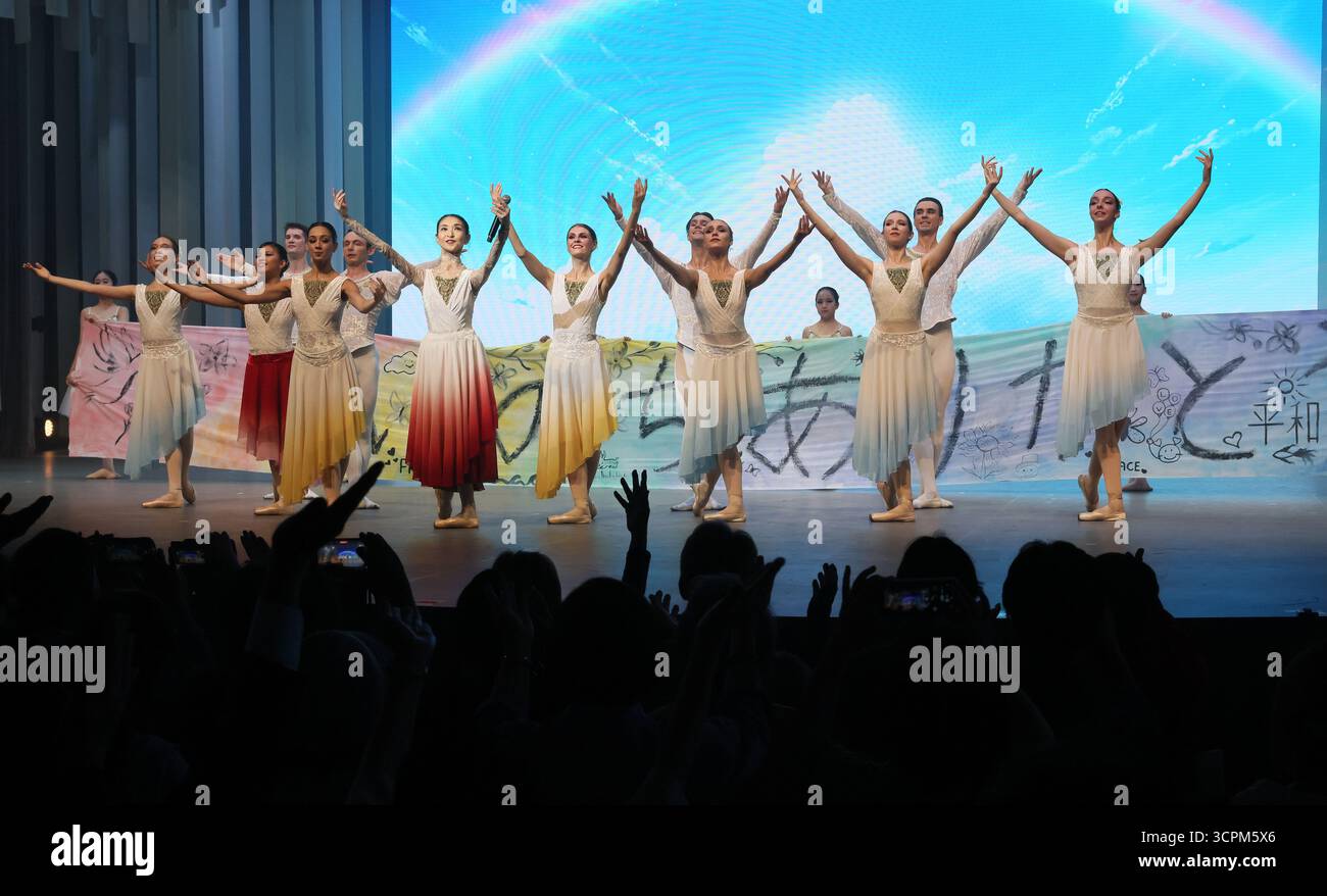 Ukrainian dancers who fled to Japan after the Russian invasion perform ...