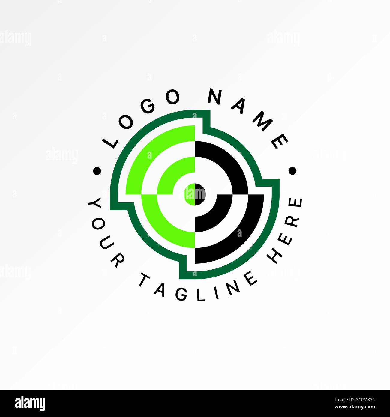 Logo design graphic concept creative premium vector stock image top ...