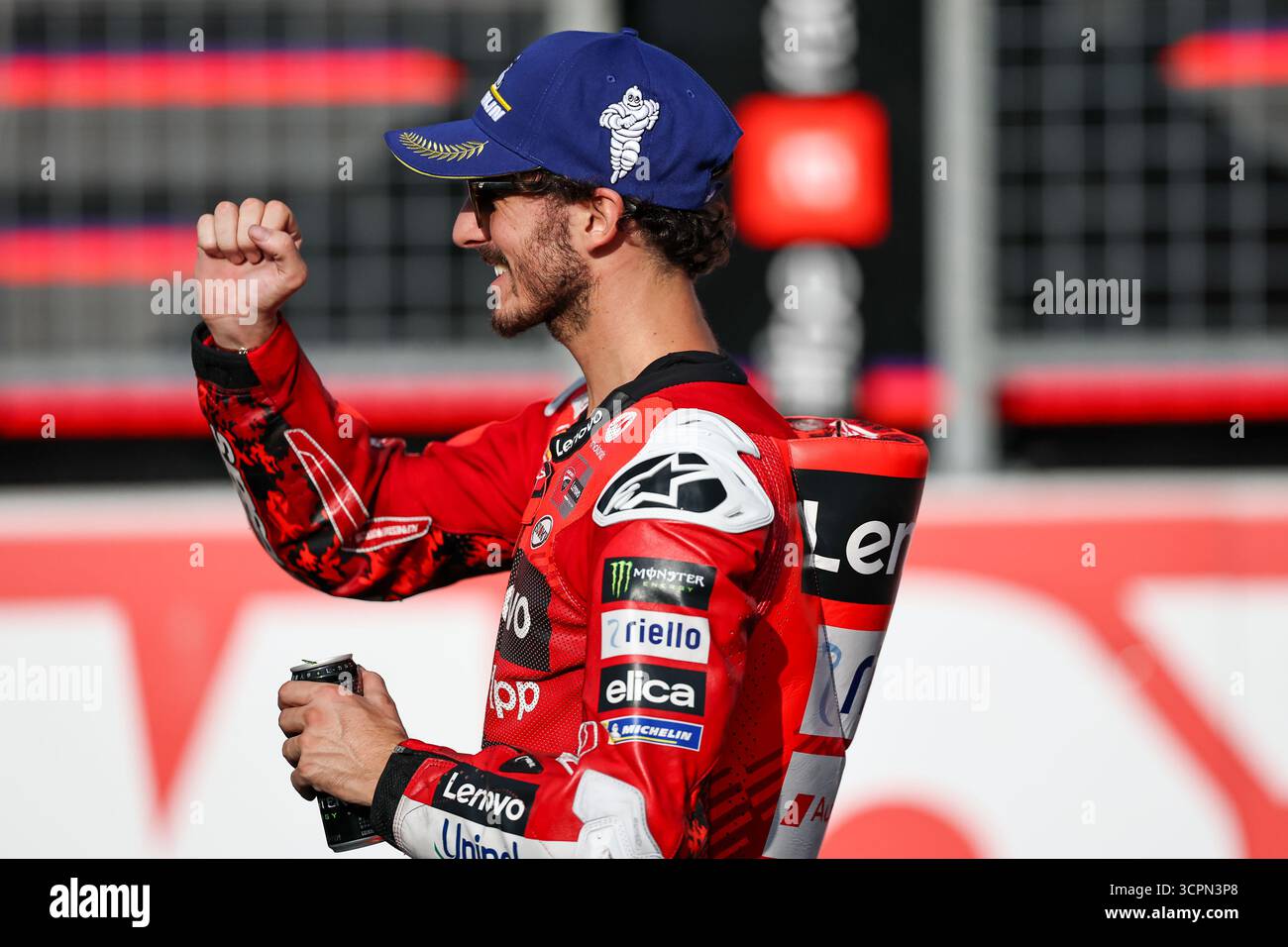 MOTEGI, JAPAN - SEPTEMBER 27: Francesco Bagnaia of Italy riding the ...