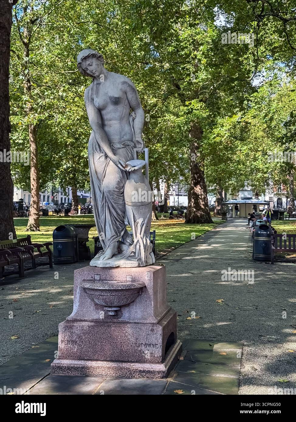 Berkeley Square Gardens, London - Smartphone Captured Stock Image