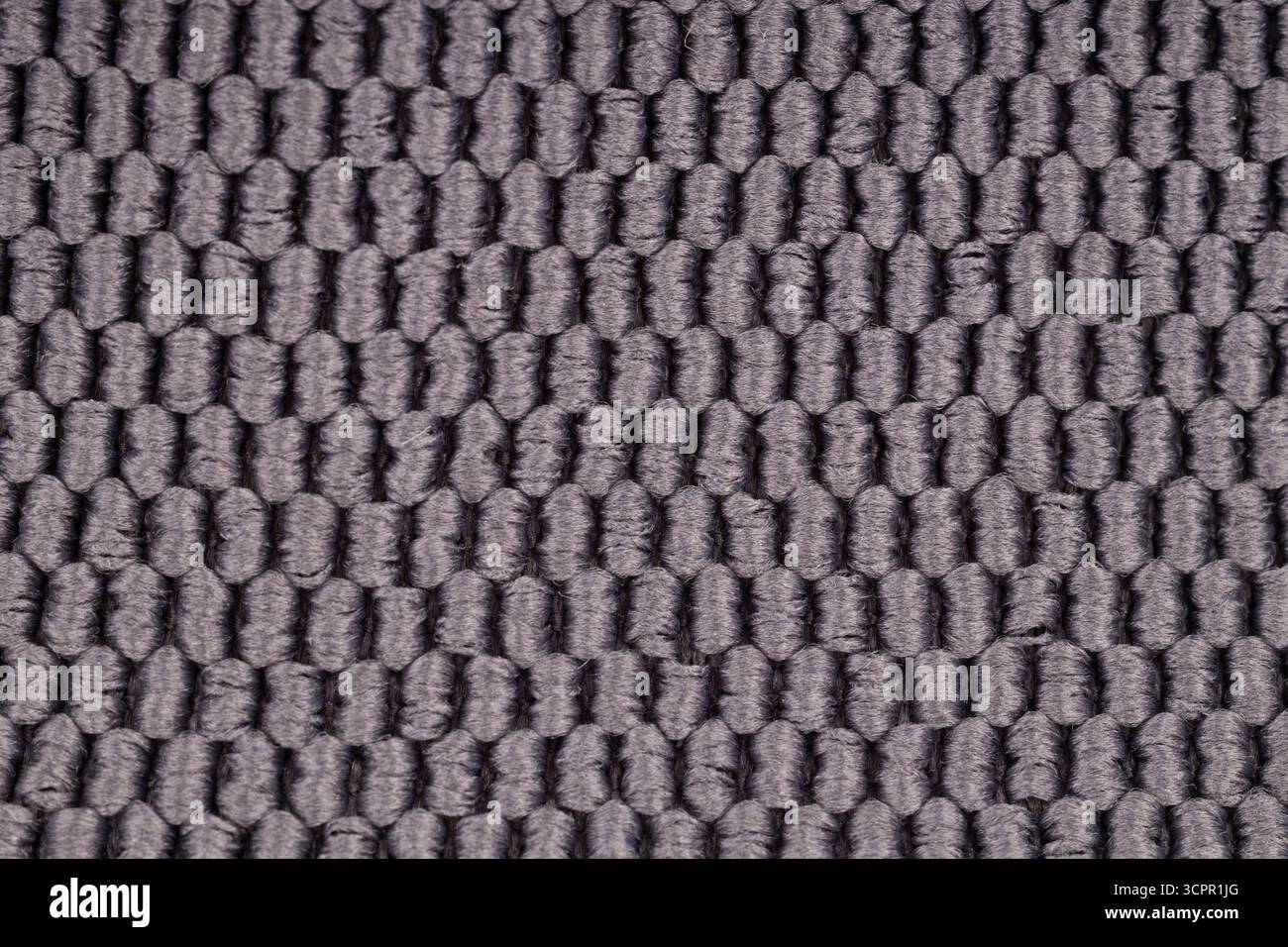 Close Up Gray Woven Fabric Texture Stock Photo