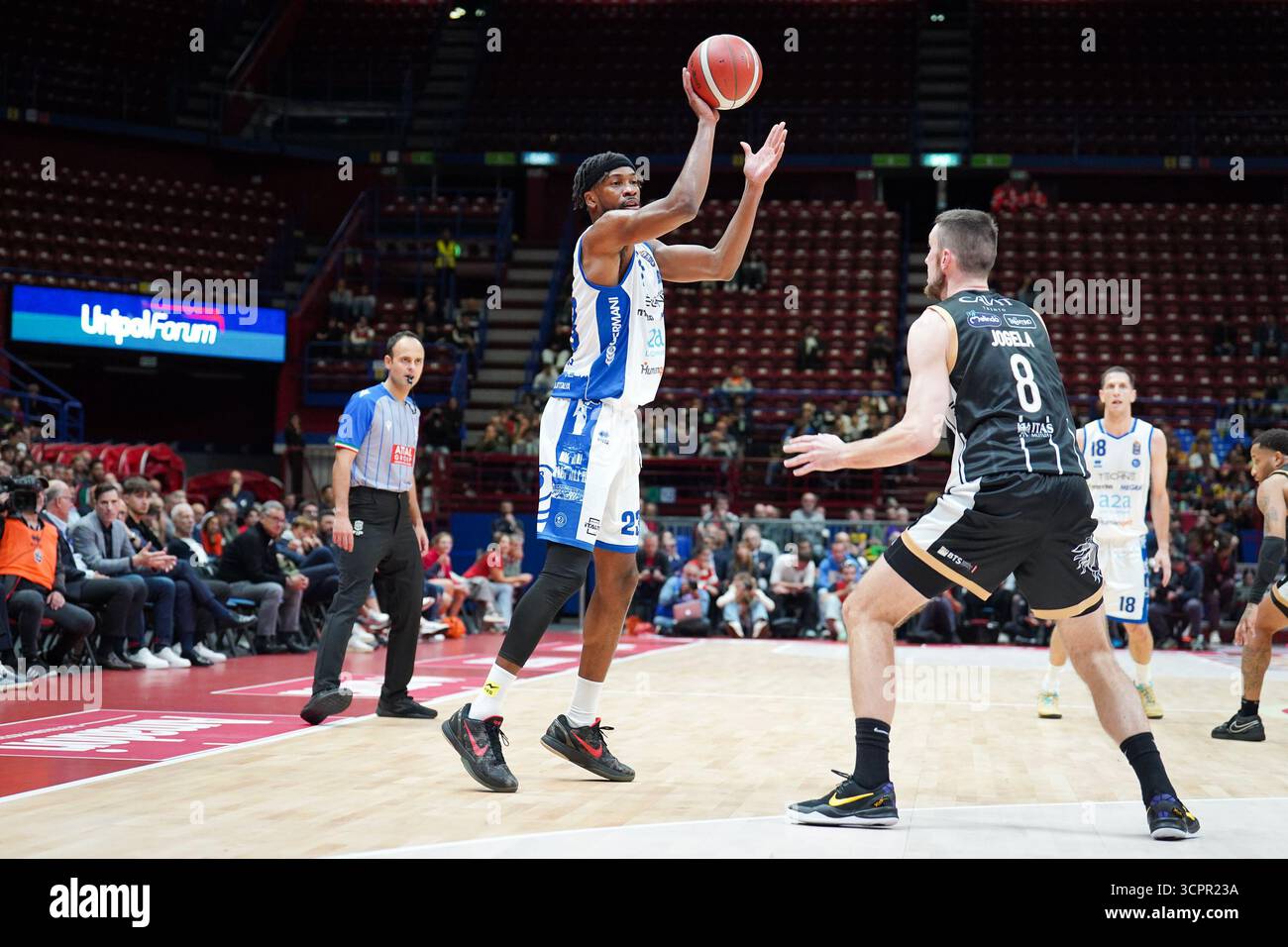 Demetre Rivers (Germani Brescia) during Semifinal - Dolomiti Energia ...