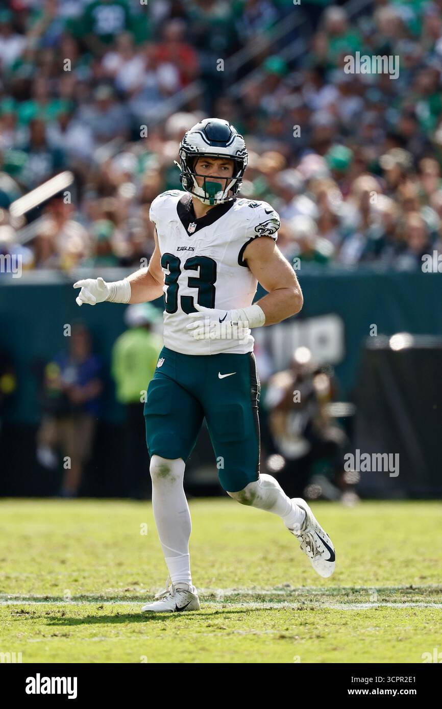 Philadelphia Eagles cornerback Cooper Dejean during an NFL football ...