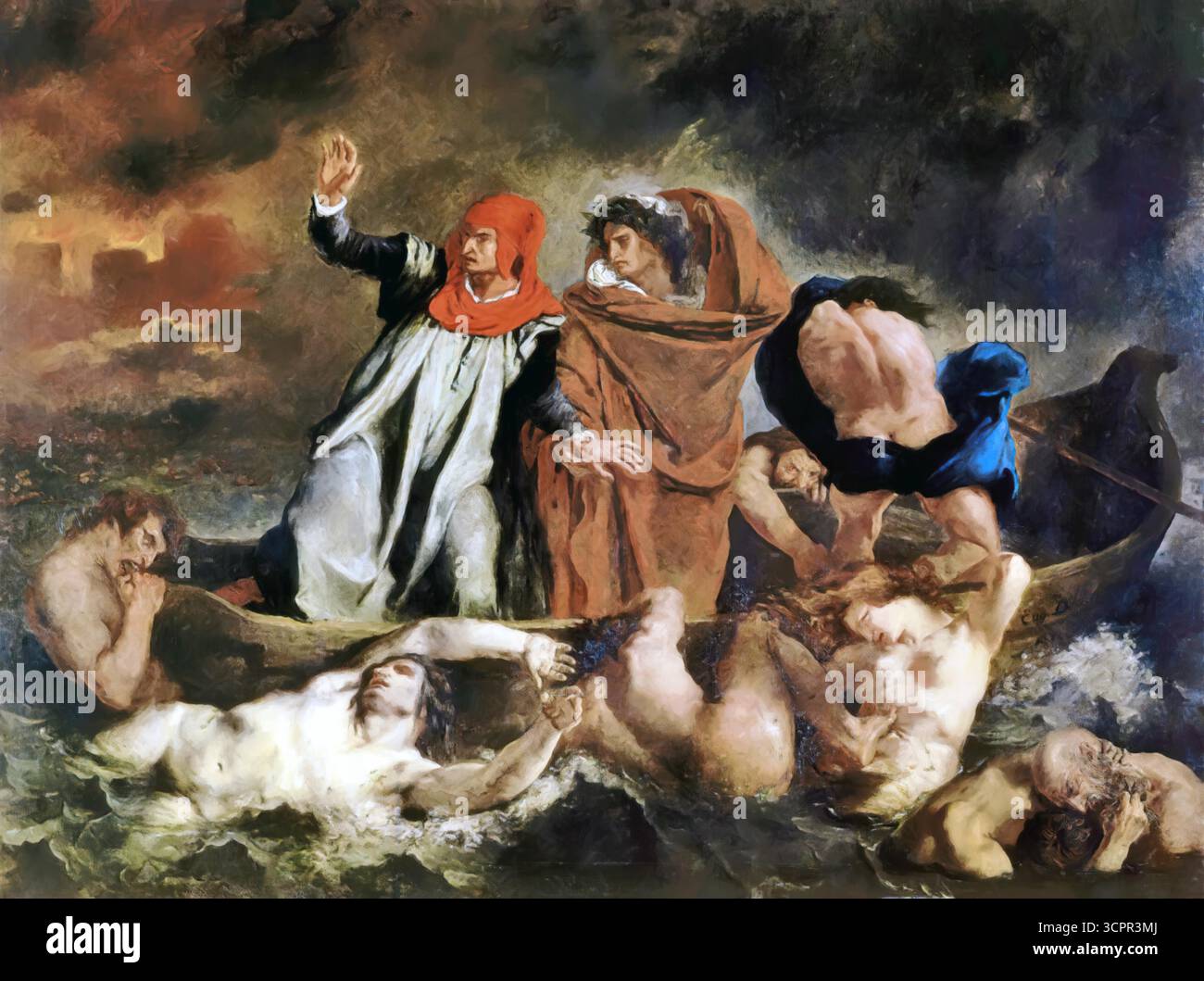 Delacroix dante hi-res stock photography and images - Alamy