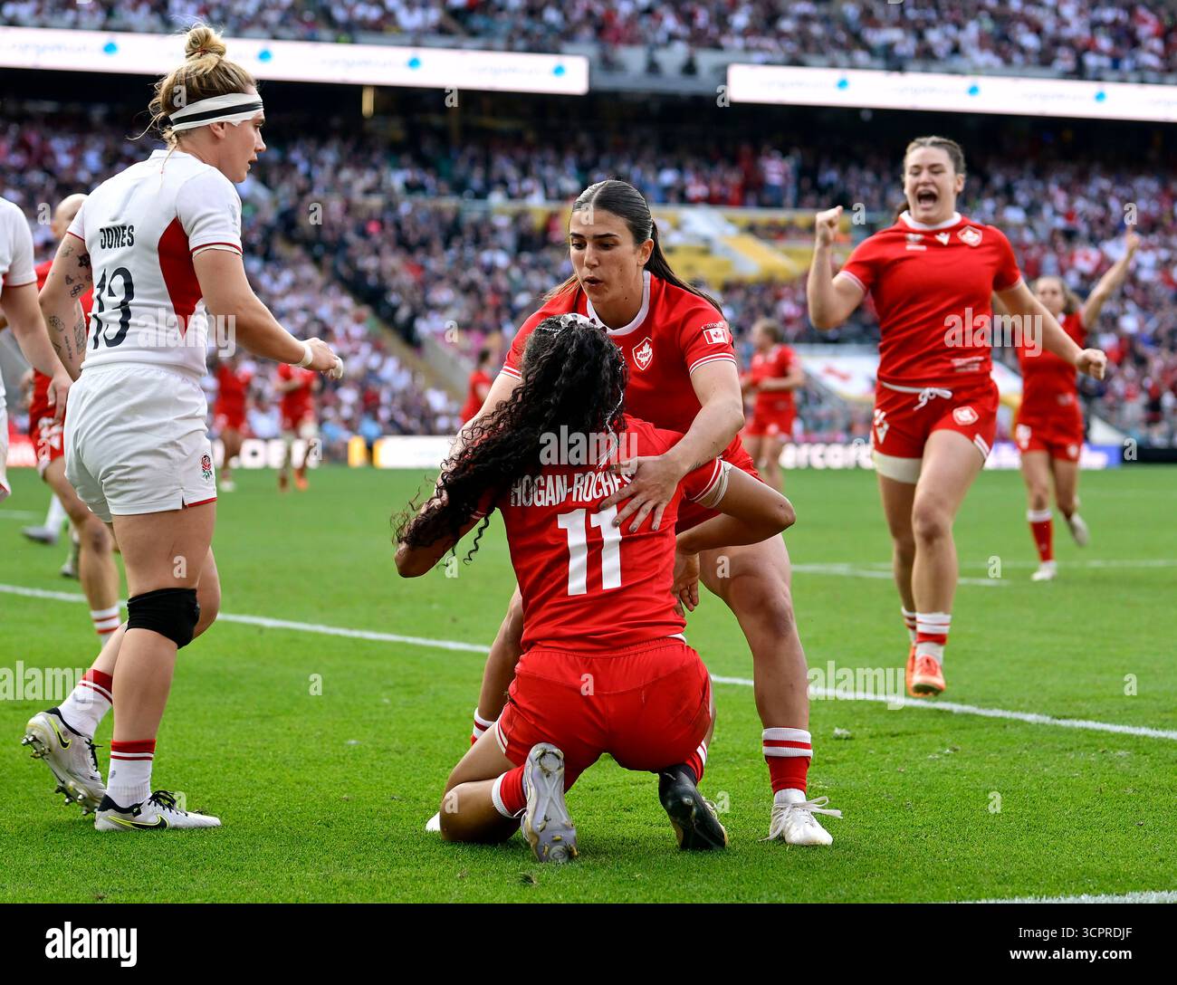 Twickenham, United Kingdom. 27th Sep, 2025. Womens rugby world cup ...