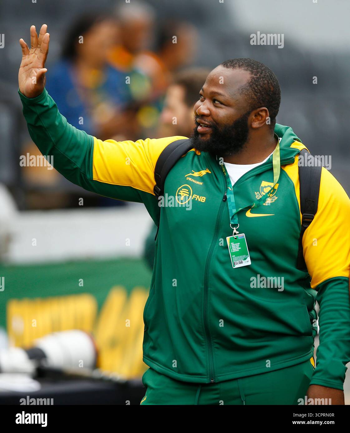 DURBAN, SOUTH AFRICA - SEPTEMBER 27: Ox Nche of South Africa during the ...